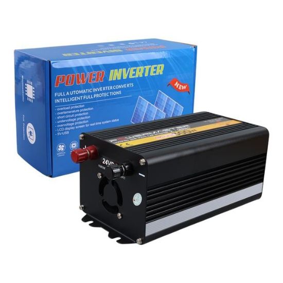 POWERMASTER PWR300-24 TEK DİJİTAL EKRAN 24 VOLT - 300 WATT MODIFIED SINUS WAVE INVERTER resmi