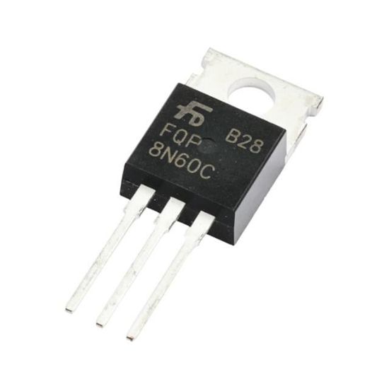 8N60C TO-220  MOSFET TRANSISTOR (METAL) resmi