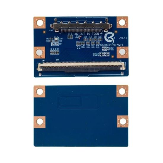 WEKO 96 PIN- 51 PIN SAMSUNG MU TU T-CON FLEXI ÇEVİRİCİ BOARD 2*96 Pin SAM V2,2 resmi