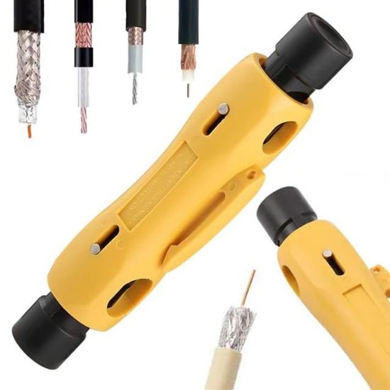 POWERMASTER HT-323 RG6 - RG11 KOAKSİYEL KABLO SOYUCU resmi