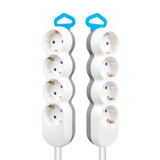 VEA VE-2S4N 4LÜ 1.5 METRE KABLOLU GRUP PRİZ resmi