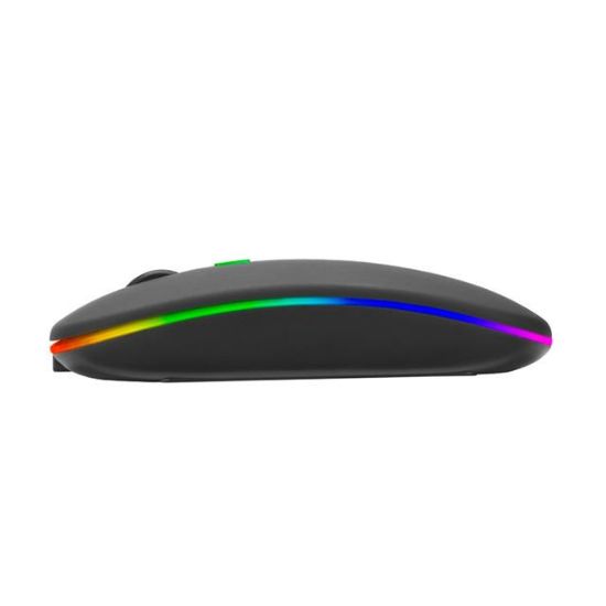 EVEREST SM-BT11 USB SİYAH 2IN1 BLUETOOTH 2.4GHZ ŞARJ EDİLEBİLİR KABLOSUZ MOUSE resmi