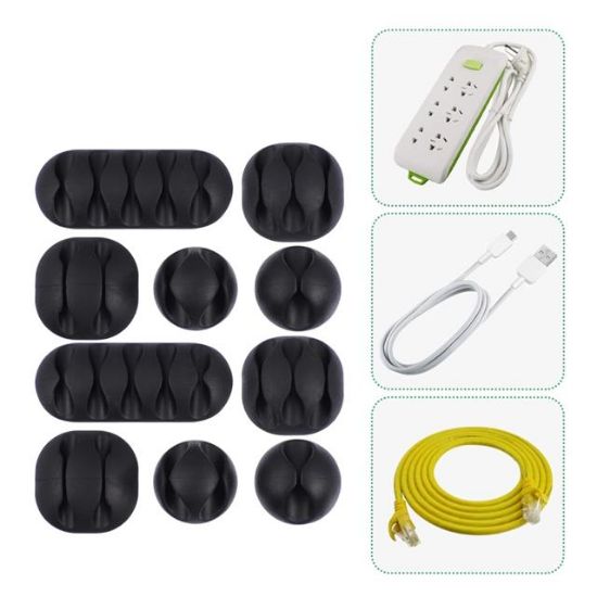 POWERMASTER PM-22778 10LU KABLO DÜZENLEYİCİ KLİPS resmi