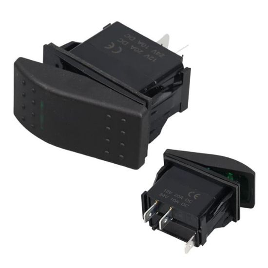 İNCE IŞIKLI 3P ON-OFF 12-24V MARIN SWITCH (IC-134M-1) resmi