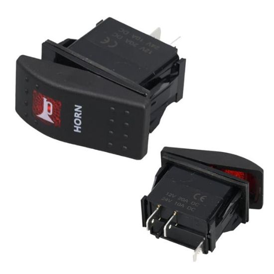 KORNA IŞIKSIZ 2P ON-OFF 12-24V YAYLI MARIN SWITCH (IC-134M-S15) resmi