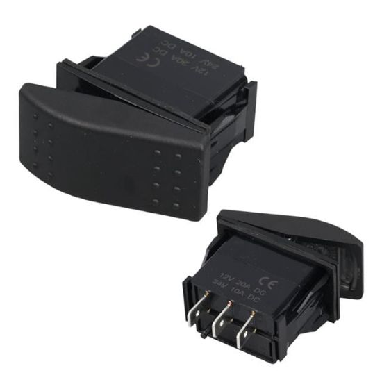 IŞIKSIZ 3P ON-OFF-ON 12-24V YAYLI MARIN SWITCH (IC-134M-N7) resmi