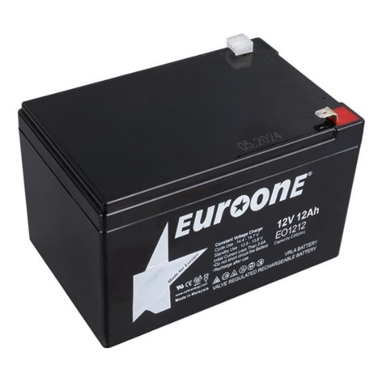 EUROONE EO-1212 12 VOLT - 12 AMPER AKÜ  (151 X 98 X 95 MM) resmi