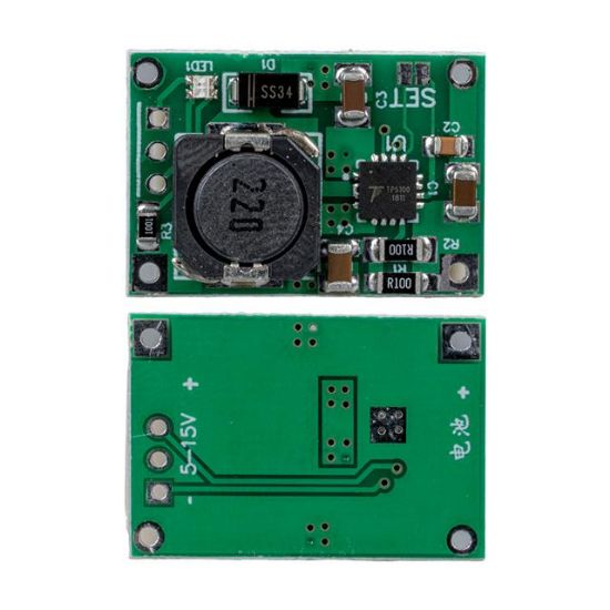 WEKO TP5100  5-15V -1S 4.2V / 2S 8.4V LİTYUM BATARYA ŞARJ MODÜLÜ 25X17X5MM resmi