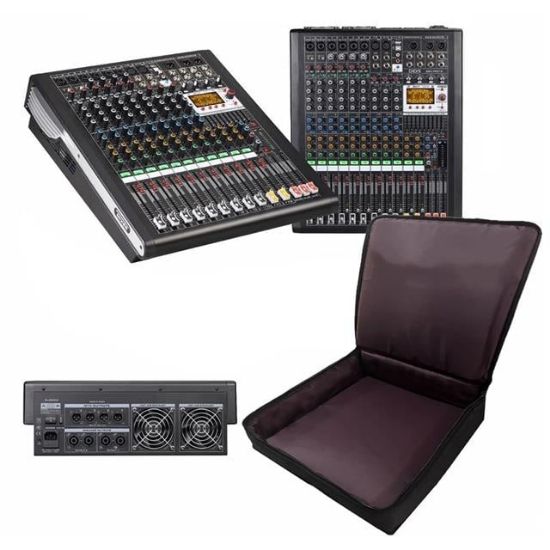 DDS DPX-PRO12 4X1250 WATT 12 KANAL POWER MIXER resmi