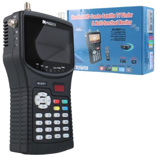 MAGBOX MG-265S/T+ 4.3 İNÇ FULL HD LCD EKRANLI GÖRÜNTÜLÜ UYDU YÖN BULUCU (UZAKTAN KUMANDALI) resmi