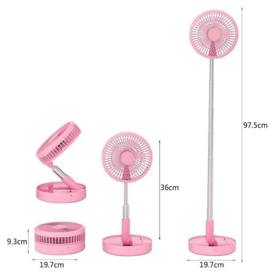 PowerMaster PM-25110 Katlanabilir Yükseltilebilir Taşınabilir Fan Vantilatör (4 Farklı Mod) resmi