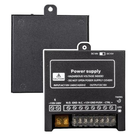 POWERMASTER PS1815 GÖRÜNTÜLÜ BİNA DİAFON SİSTEMİ POWER SUPPLY resmi