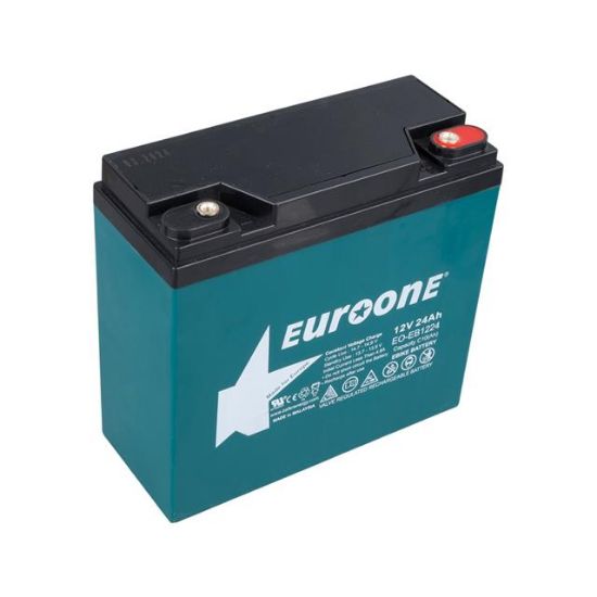 EUROONE EO-EB1224 12V 24AH E-BIKE ELEKTRİKLİ BİSİKLET AKÜSÜ (180 X 76 X 167 MM) resmi