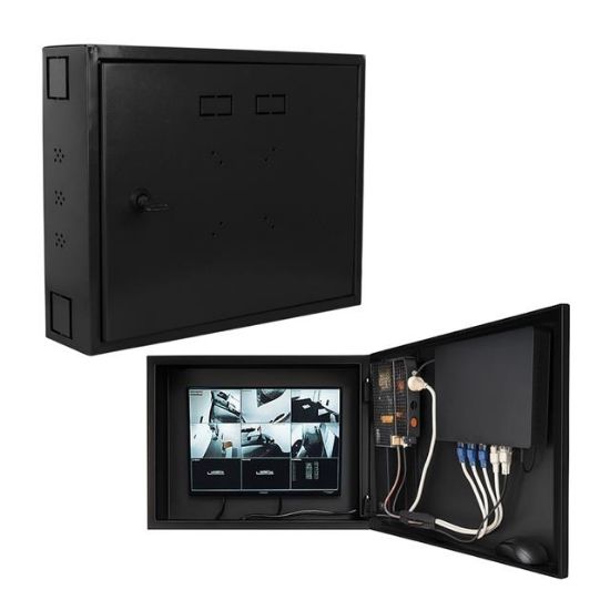 NOVACOM 45X35X10 DİK TİP GRİ DVR KABİNİ resmi