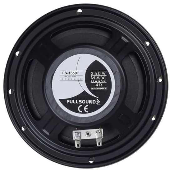 Fullsound FS-1650T 16 CM 350 Watt Tweeterlı Oto Hoparlör (2li Takım) resmi