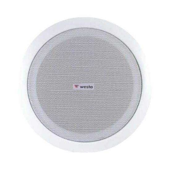 Westa Ws-1013T 13 Cm 6 Watt 8 Ohm 5 Beyaz Trafolu Alçıpan Hoparlör resmi