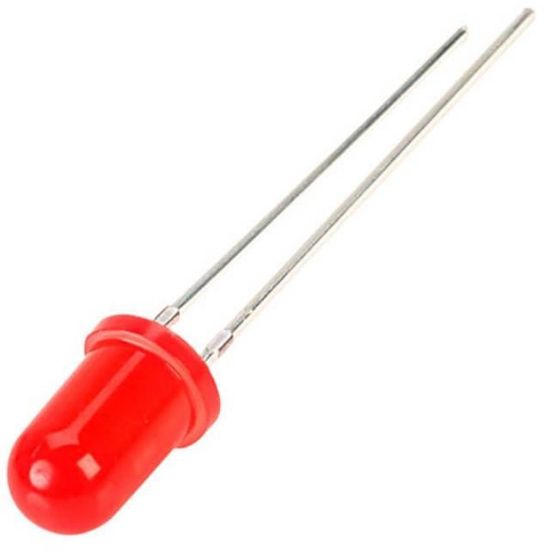 Led Kırmızı 5 Mm Mercekli resmi
