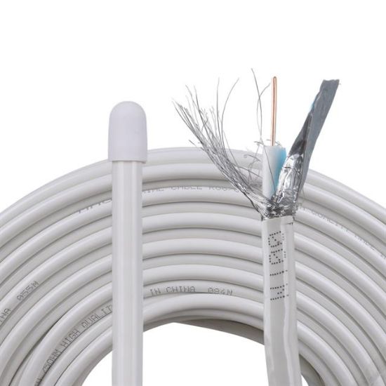 MAG PLUS RG6/U4 TRISHIELD 64 TEL ANTEN KABLOSU (100 METRE) resmi