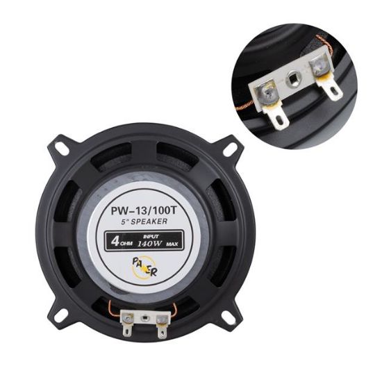 POWERMASTER PW-13T 13 CM 4 OHM 100 WATT TWETEERLI TEKLİ HOPARLÖR resmi