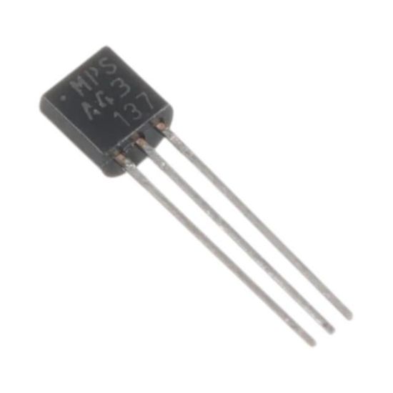 MPSA 43 TO-92 TRANSISTOR resmi