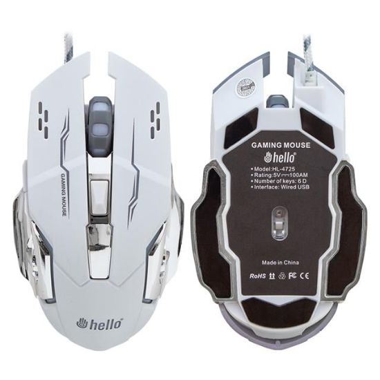 HELLO HL-4725 KABLOLU GAMING MOUSE resmi