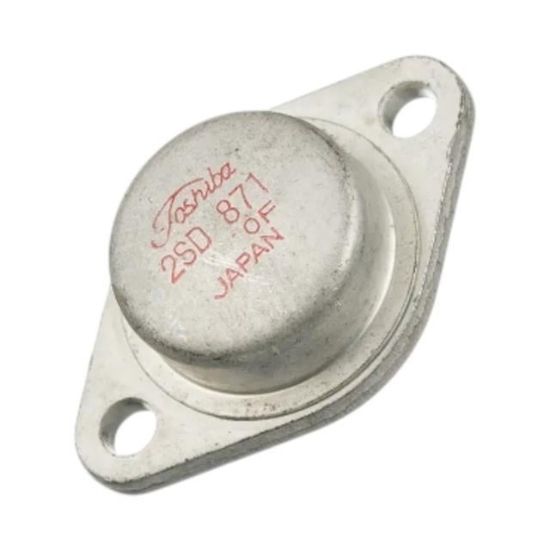 2SD 871 TO-3 TRANSISTOR resmi