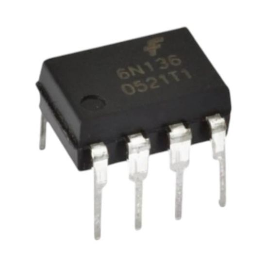 6N136 DIP-8 OPTOKUPLÖR ENTEGRE DEVRE resmi