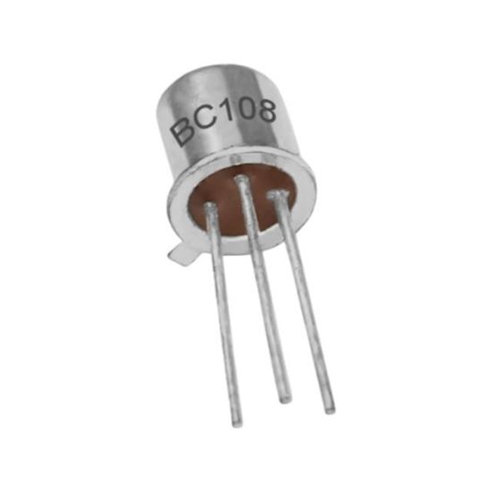 BC 108 TO-18 TRANSISTOR resmi