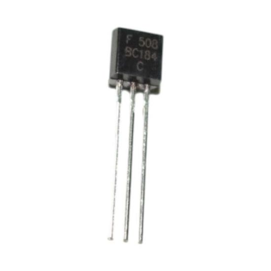 BC 184 TO-92 TRANSISTOR resmi