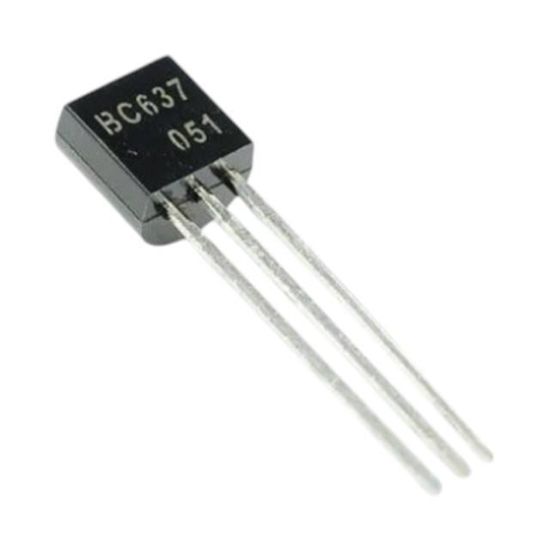 BC 637 TO-92 TRANSISTOR resmi