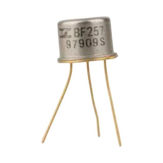 BF 257 TO-39 TRANSISTOR resmi