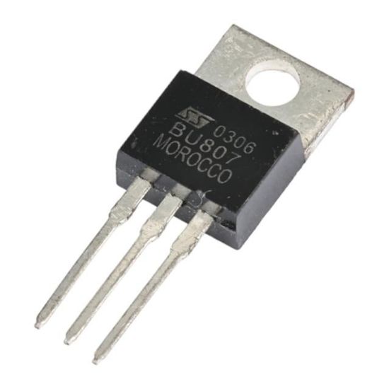 BU 807 TO-220 TRANSISTOR resmi