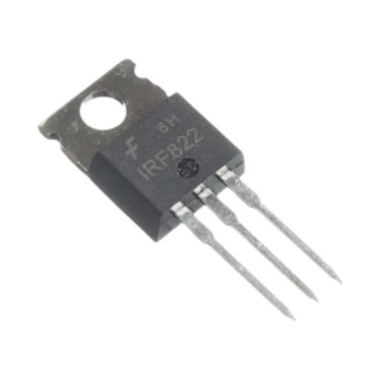 IRF 822 TO-220 MOSFET TRANSISTOR resmi