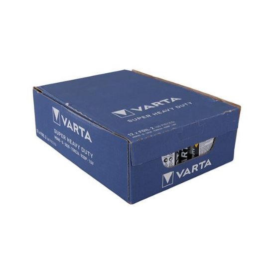 VARTA SUPERLIFE ÇİNKO BÜYÜK BOY D PİL (24LÜ PAKET FİYAT) resmi