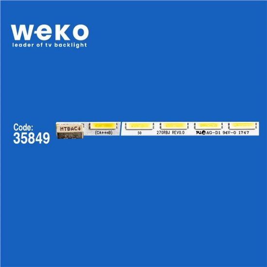 WKSET-6165 35849X1 270RBJ REV0.0 - 27MP47 - N2BBC4  1 ADET LED BAR (57LED) resmi