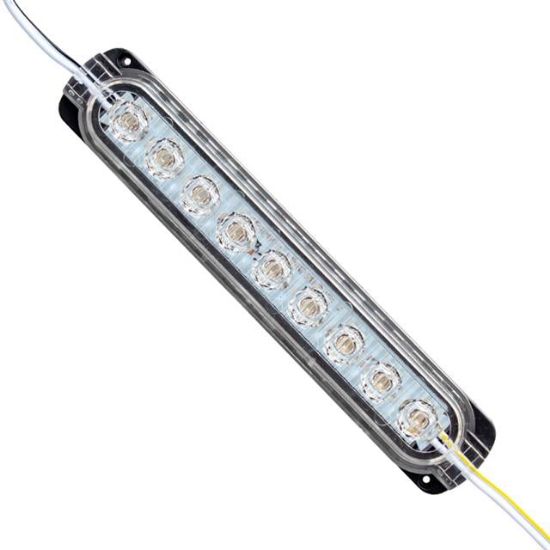 POWERMASTER MODÜL LED 24V 1.2W PARLAK YANIP SÖNEN RGB 14X32.5MM 2835 resmi