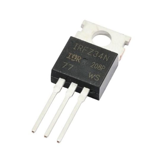 IRFZ 34 TO-220 MOSFET TRANSISTOR resmi