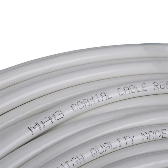 MAG PLATINUM RG6/U4 TRISHIELD 64 TEL ANTEN KABLOSU (100 METRE) resmi