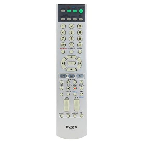 HUAYU KL RM-D671 SONY LCD LED TV KUMANDA resmi