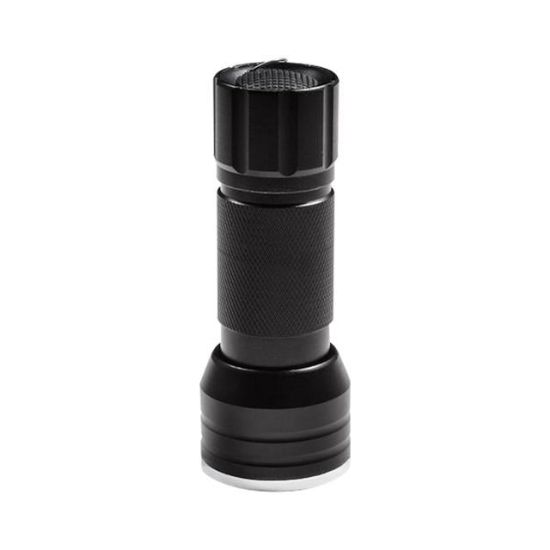 POWERMASTER PM-6351 UV IŞINLI 21 LEDLİ 10 CM METAL KASA PİLLİ EL FENERİ resmi