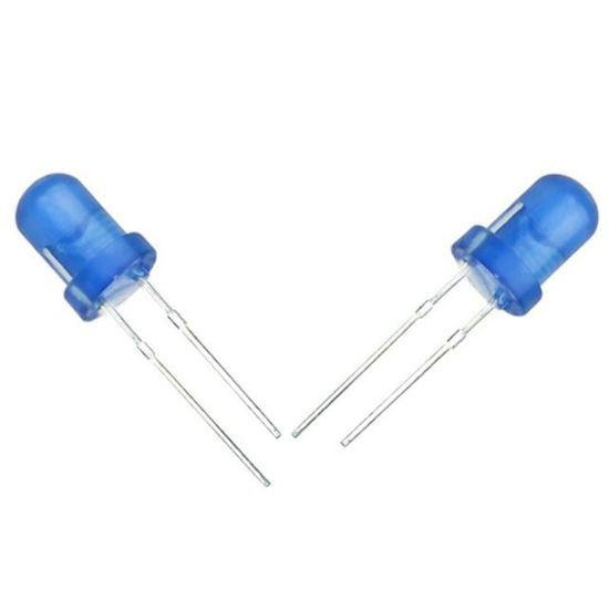 HALMET LED 5MM MAVİ resmi