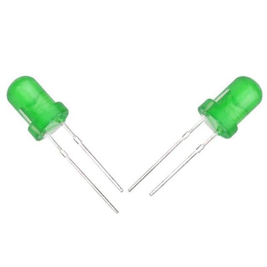 HALMET LED 5MM YEŞİL resmi