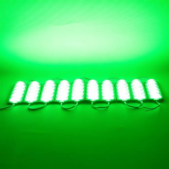 POWERMASTER MODÜL LED 12V 4W YEŞİL 3030 10X53.8 MM IP65 260-280LM 180 DERECE resmi