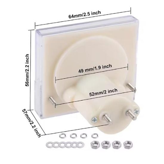 DC ANALOG VOLTAJ GÖSTERGE 45X48MM 0-30V IC-230A resmi