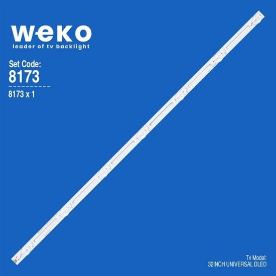 32INCH UNIVERSAL DLED 6V 1W 7 LEDLİ 59 CM 1,8 CM NO:444 resmi