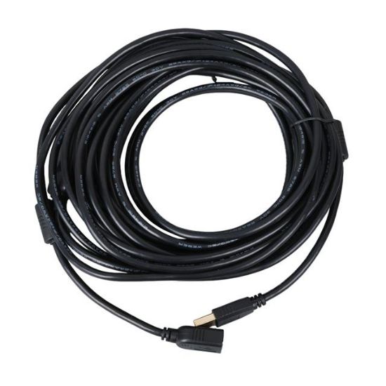 POWERMASTER PM-19955 USB 2.0 SİYAH CHİPSET 10 METRE USB UZATMA KABLOSU resmi