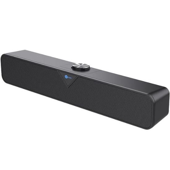 Lenovo Lecoo DS102 Siyah Usb-Aux Kablolu 6 Watt Bluetooth Stereo Soundbar Speaker - Hoparlör         resmi