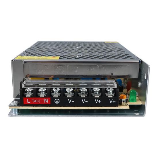 POWERMASTER PM-14056 12 VOLT - 10 AMPER - 120 WATT METAL KASA ADAPTÖR resmi