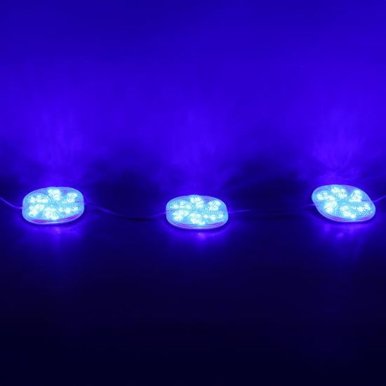 PowerMaster PM-14706 12 Volt 3 Watt Mavi Sabit 6565-2835 Modül Led 65x65x12mm resmi