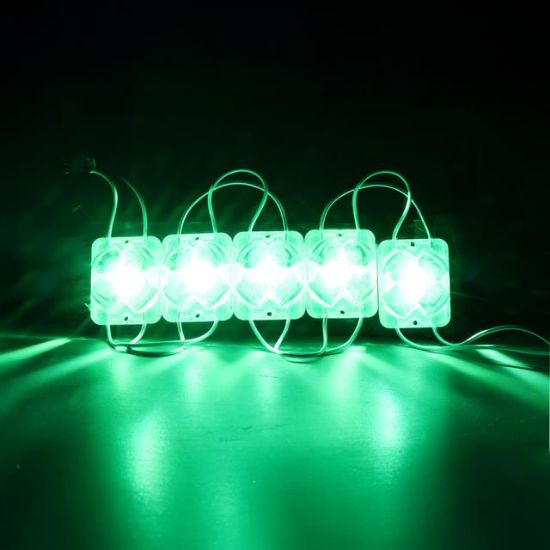 Powermaster PM-14722 12 Volt 2 Watt Yeşil Sabit 4333-3030 Modül Led 43x33x28mm resmi